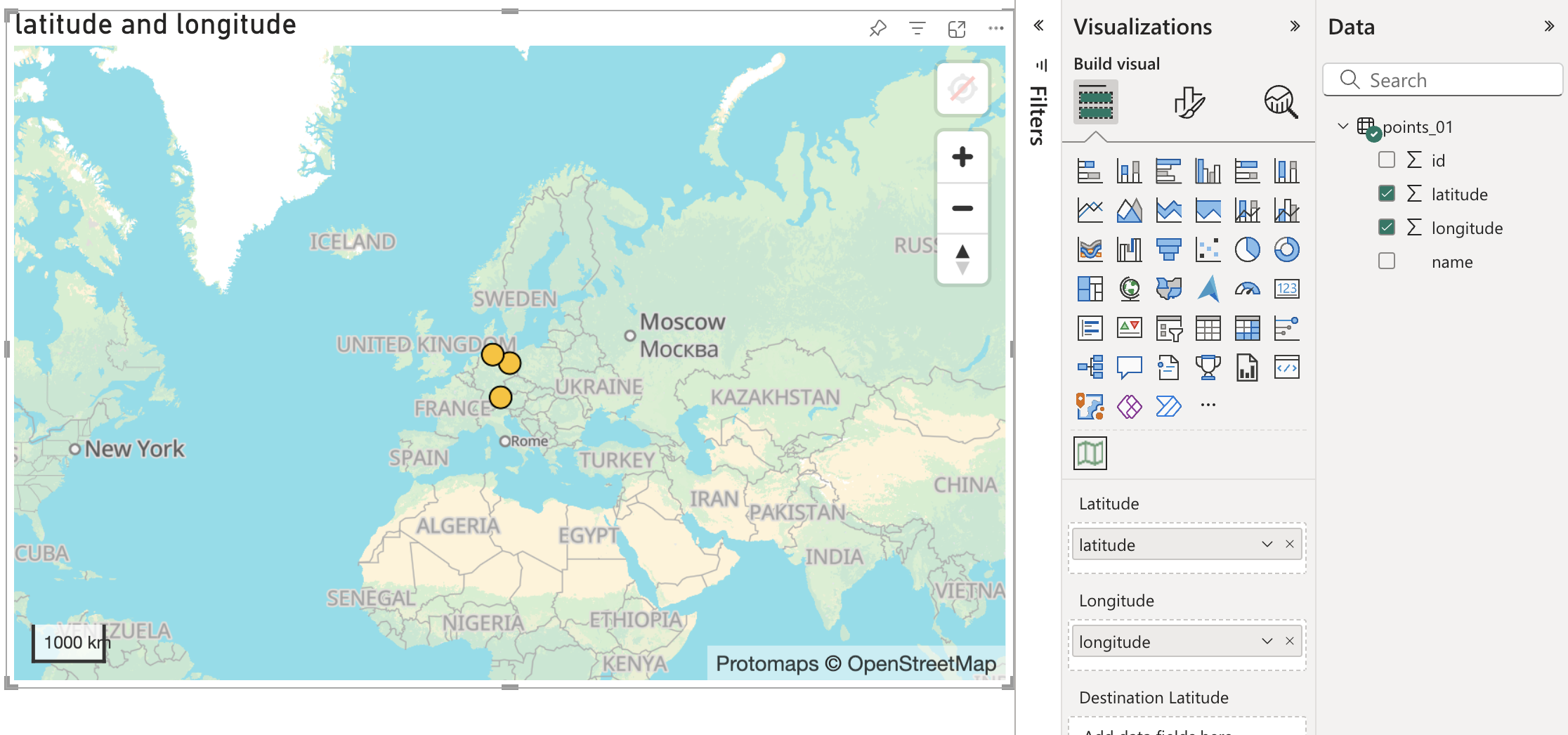Add Data to the Visual