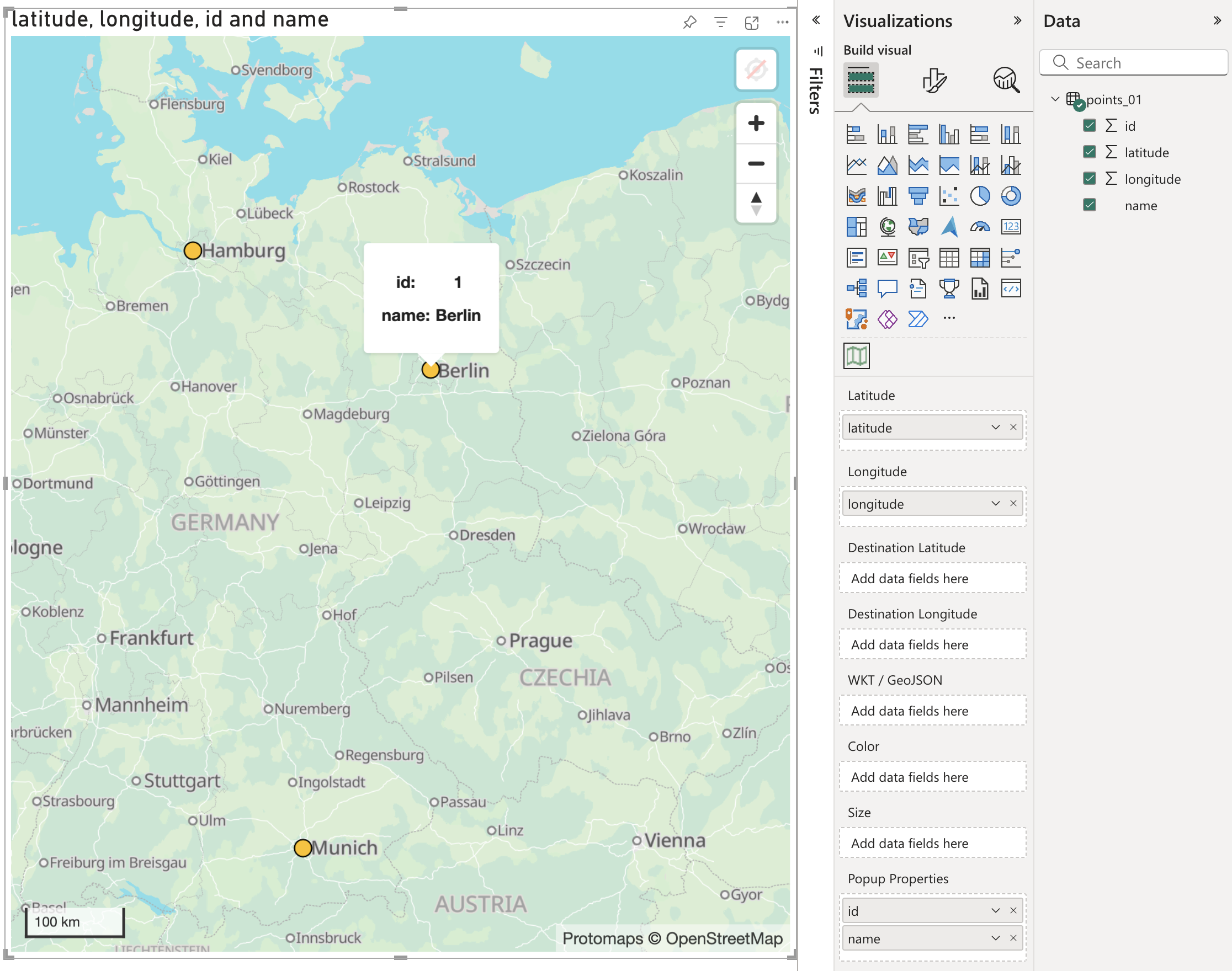 Add Popup Properties for Interactivity